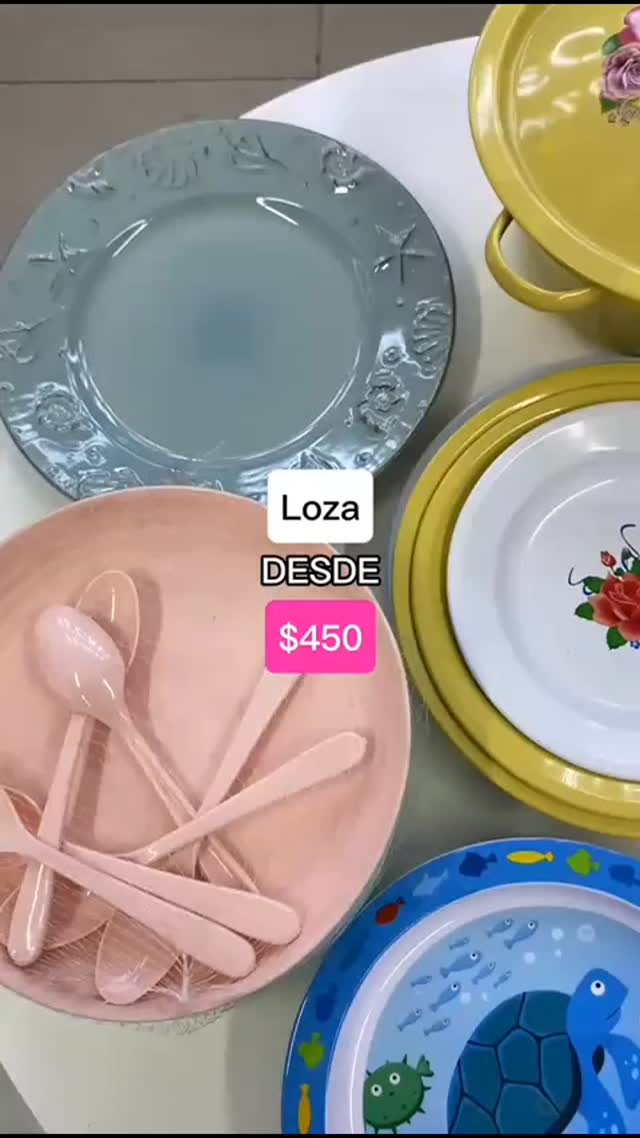 Loza desde $450 Ven a visitarn… Loza desde $450 Ven a visitarn…