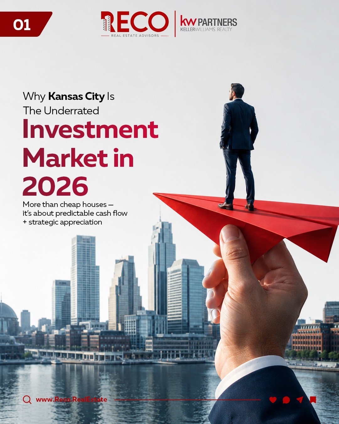 Kansas City is quietly becoming the most strategic real estate market in 2026 🚀. Investors looking for predictable cash flow and long-term appreciation are paying attention to opportunities here—beyond just affordable homes.
From multi-layered market growth and diverse employment sectors to strategic infrastructure investments, Kansas City offers a unique blend of stability and upside. The city is attracting institutional capital, while everyday buyers benefit from lower entry prices and strong rental demand.
Maximize your portfolio with smarter insights. Focus on neighborhoods with rising rent premiums, lower days on market, and upcoming infrastructure projects. Seasonal cycles, tax variations, and thoughtful deal structuring can all enhance your true cash flow 📊.
Ready to invest with confidence?
📌 Connect with Reco Real Estate Advisors for personalized guidance on residential, commercial, and multifamily investments in Johnson County and greater Kansas City. Your next smart investment starts here 🏡
📍 https://www.reco.realestate/
#RecoRealEstateAdvisors #kansascityrealestate #kcpropertyinvestment #multifamilykc #residentialinvestment #commercialrealestatekc #investinkansascity #realestatestrategy #kcinvestors #propertycashflow #johnsoncountyrealestate #hotelinvestmentkc #realestateadvisors #kansascityhomes #kcrealestateinsights